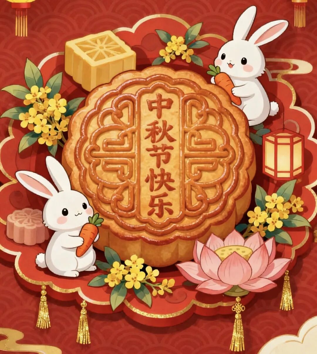 中 秋 节 快 乐 !